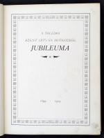 Jubilate 1899-1924. A Toledoi Szent István Hitközösség jubileuma. Ritka, angol-magyar nyelvű kiadván...
