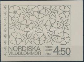 Virág bélyegfüzet, Flower stamp booklet
