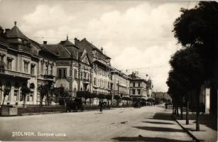 Szolnok, Gorove utca, vendéglő, Kádár Elek üzlete, Fűszer és Csemege üzlet (EK)