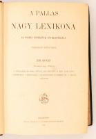 A Pallas Nagy Lexikona. 13. köt.: Nemes Ág - Pillér. Bp., 1896, Pallas Irodalmi és Nyomdai Részvényt...