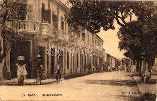 Dakar, Rue des Essarts / street, folklore (EK)