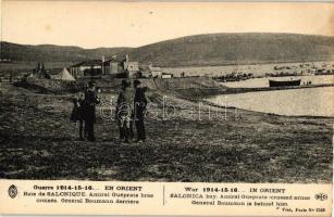 Thessaloniki, Salonica; Admiral Gueprate, General Baumann on the coast (EK)