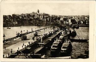 Constantinople, Istanbul; port, ships (EK)