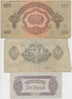 1944. 1P-100P (10x) "A Vörös Hadsereg Parancsnoksága" T:vegyes