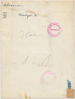 cca 1940 Haár Ferenc (1908-1997): Városligeti-tó, aláírt, feliratozott vintage fotó, a Hungária Maga...