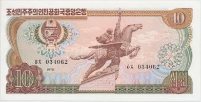 Észak-Korea 1978. 10W T:I- North Korea 1978. 10 Won C:UNC