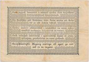 1848. 1Ft "Kossuth bankó" T:III
Adamo G104