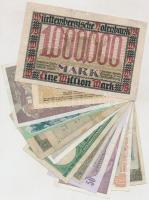 15db klf magyar és külföldi bankjegy, közte 1848. 2Ft "Kossuth bankó" T:vegyes