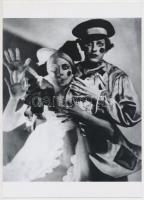 cca 1936 Angelo (1894-1974): Babatánc, vintage fotóművészeti alkotásról készült modern műtárgy másolat, 15x13 cm 18x13 cm-es fotópapíron