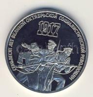 Szovjetunió 1987. 3R "Nagy Októberi Szocialista Forradalom" T:PP