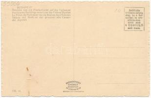 Budapest V. Országház, kilátás a Halászbástyáról (Rb)