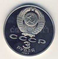 Szovjetunió 1987. 3R "Nagy Októberi Szocialista Forradalom" T:PP