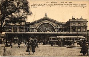 Paris, &#039;Gare de l&#039;Est&#039; / Eastern railway station, autobus (Rb)