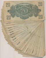 1944. 20P "A Vörös Hadsereg Parancsnoksága" (30x) T:vegyes