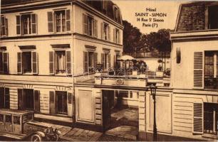 Paris, Hotel Saint-Simon, automobile