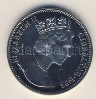 Gibraltar 1993. 2,8Ecu "Euro Tunel" T:BU R!