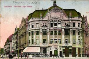 Temesvár, Timisoara; Belváros, Lloyd Palota, Reisz Alfréd üzlete / downtown, palace, shop (b)