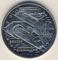 Gibraltar 1993. 2,8Ecu "Euro Tunel" T:BU R!
