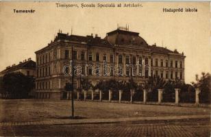 Temesvár, Timisoara; Hadapród iskola / military school (EK)