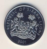 Sierra Leone 2001. 1$ "Oroszlán" T:BU