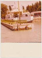 1983 Balaton, régi komp Szántód és Tihany között, 5 db régi fénykép, 18x13 cm-es fotópapíron