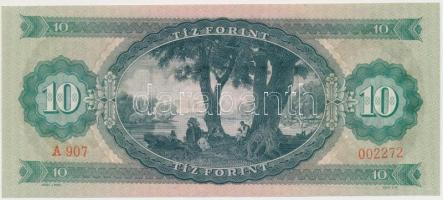 1969. 10Ft vágáshibás T:I