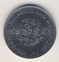 Nagy-Britannia 1972. "Erzsébet és Fülöp" emlékérem T:1