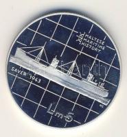 Málta 1986. 5Pf Ag "Máltai hajózás" T:PP Tanúsítvánnyal