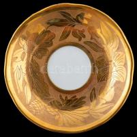 Kahla Koszorusné féle mokkás csésze, jelzett, hibátlan