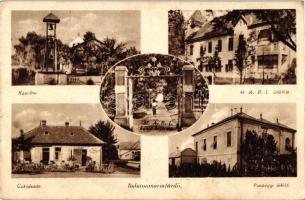 Balatonmáriafürdő, kápolna, M.A.B.I. üdülő, cukrászda, pénzügyi üdülő (EK)