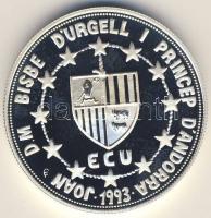 Andorra 1993. 10D Ag "Ecu" T:PP R!