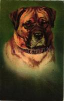 Dog, Wenau-Pastell No. 612. litho
