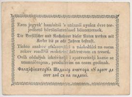 1849. 30kr "Kossuth bankó" T:III