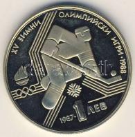Bulgária 1987. 1L "Olimpia-Jégkorong" T:PP