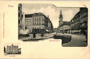 Graz, Bismarckplatz, Sparkasse / square, bank