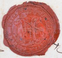 1853-1854 3 db német nyelvű okmány (tanúsítvány, ill. 2 db kérvény), szignettával, az egyik érdekes ...