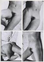 cca 1970 Reggeli ébredés históriája, 8 db finoman erotikus fénykép, 13x9 cm / cca 1970 8 erotic photo, 13x9 cm