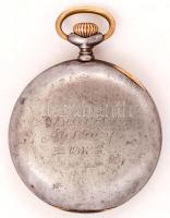 Doxa zsebóra, fém, jelzett, működik, d:5cm