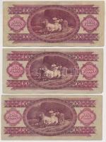 1949. 100Ft (3x) T:III