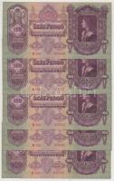 1930. 100P (13x) sorszámkövetők T:I-,II