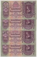1930. 100P (13x) sorszámkövetők T:I-,II