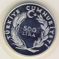 Törökország 1981. 500L Ag "Gyermekév" T:PP Csak 10000db RR!!