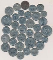 Amerikai Egyesült Államok 1962-1989. 34db vegyes Dime, 1/4$, 1/2$ T:vegyes USA 1962-1989. 34pcs of mixed Dime, 1/4 Dollar and 1/2 Dollar coins C:mixed