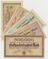 Németország / Weimari Köztársaság / Birodalmi Vasút 1923. 10db szükségpénz T:vegyes
Germany / Weima...