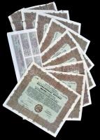 Budapest 1925. "Magyar Királyság 5%-kal kamatozó Járadékkölcsön Államadóssági Kötvény" 250...