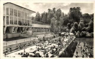 Szováta-gyógyfürdő, Sovata; Medvetói strand / lake strand (EK)