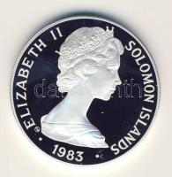 Salamon Szigetek 1981. 5$ Ag "Gyermekév" T:PP RR! Csak 5775db!