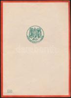 cca 1920-1940 Magyar Királyi Posta dísztávirat, 2 db másik reklámos nyomtatvánnyal(Siker Sorsjegy, Paprikamalom Rt.)