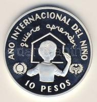 Dominikai Köztársaság 1982. 10P Ag "Gyermekév" T:PP RR! Csak 8712db!