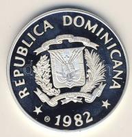 Dominikai Köztársaság 1982. 10P Ag "Gyermekév" T:PP RR! Csak 8712db!